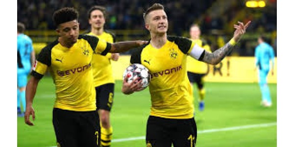 Den førende tre-bold Borussia Dortmund udlignes